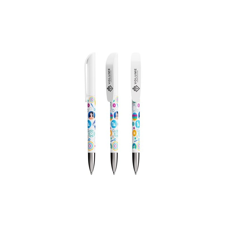 Stylo Écriture Personnalisé BIC® Wide Body™ Matières : métal Couleurs : bleu marquage laser ultra précis