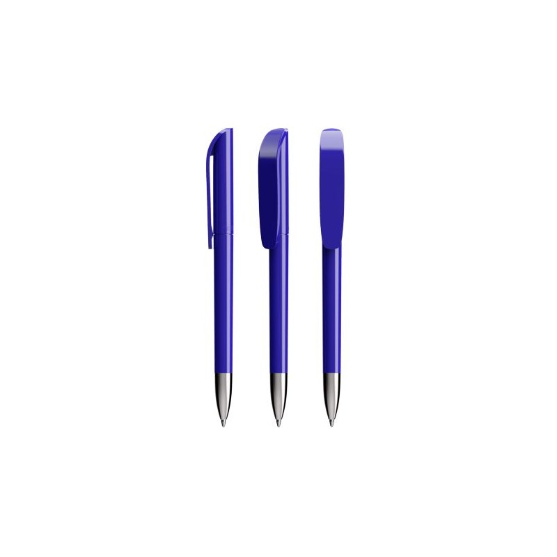Stylo Écriture Personnalisé BIC® Wide Body™ Matières : métal Couleurs : bleu livraison express 24h 48h
