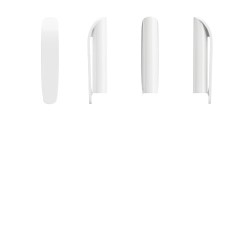 Stylo Bille Premium Personnalisé Super Clip BIC® Matières : plastique Couleurs : blanc 2