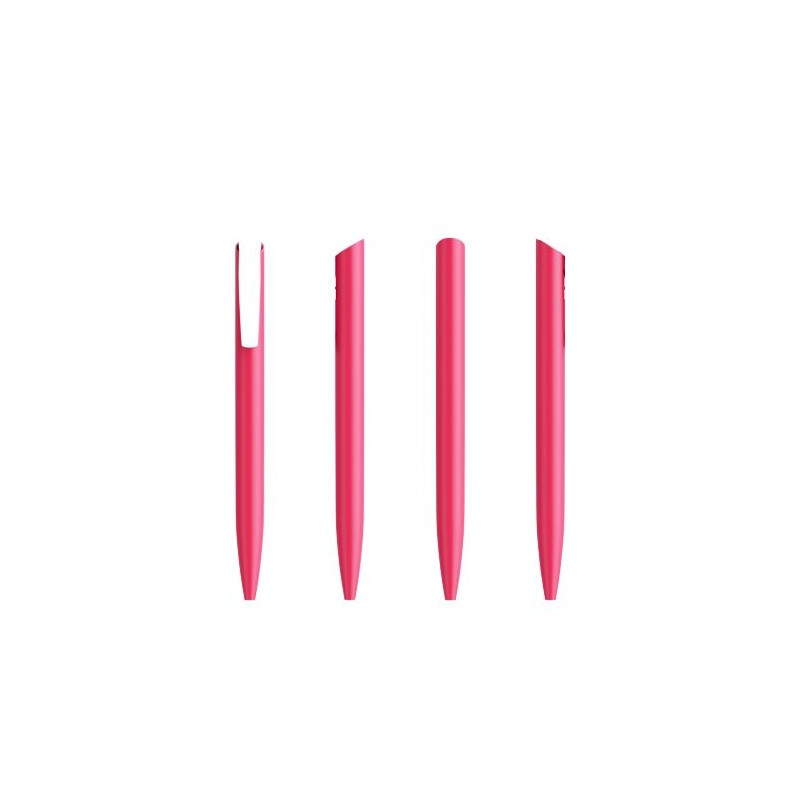 Stylo publicitaire personnalisé BIC® Super Clip Bille Matières : plastique Couleurs : fuchsia goodies entreprise design