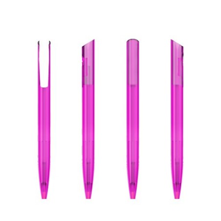 Porte-Mine publicitaire personnalisé BIC® Media Clic Matières : plastique Couleurs : violet givré impression haute définition