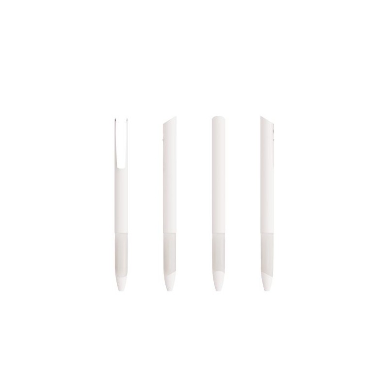 Porte-Mine Éco-responsable Personnalisé BIC® Media Clic Grip Matières : plastique Couleurs : blanc objet promotionnel éco-respon