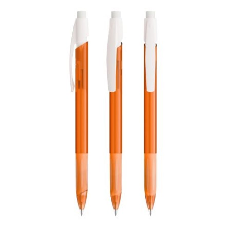 Porte-Mine Éco-responsable Personnalisé BIC® Media Clic Grip Matières : plastique Couleurs : blanc givré personnalisation rapide