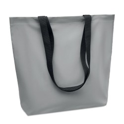 Sac shopping réfléchissant personnalisé pas cher - VISI TOTE Matières : PET Couleurs : argenté mat 2