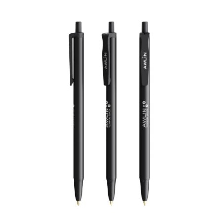 Stylo bille publicitaire personnalisé Softfeel® Clic Stic® BIC® Matières : plastique Couleurs : bleu foncé givré