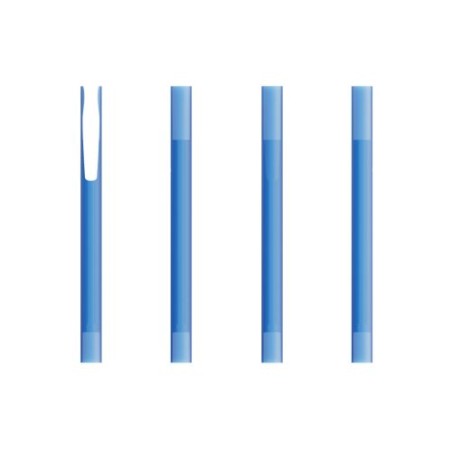 Stylo bille publicitaire personnalisé Softfeel® Clic Stic® BIC® Matières : plastique Couleurs : bleu foncé givré cadeau collabor