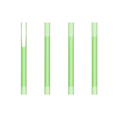 Stylo bille personnalisable BIC® Clic Stic Softfeel® Matières : plastique Couleurs : vert givré cadeau client original