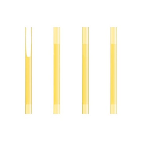 Stylo bille personnalisable BIC® Clic Stic Softfeel® Matières : plastique Couleurs : jaune givré impression logo haute qualité