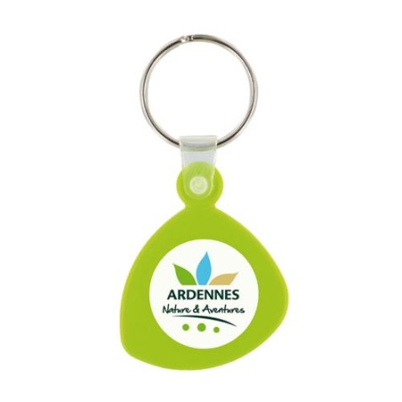 Porte-Clés Rigide Personnalisé - Élégance et Praticité