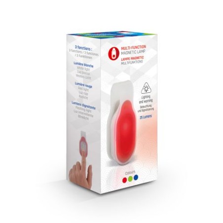 Lampe Magnétique Multifonction : Éclairage & Signalisation