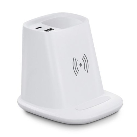 Chargeur Induction & Pot à Crayons Multifonction