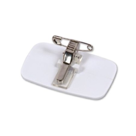 Badge Plastique Personnalisé avec Pince-Épingle