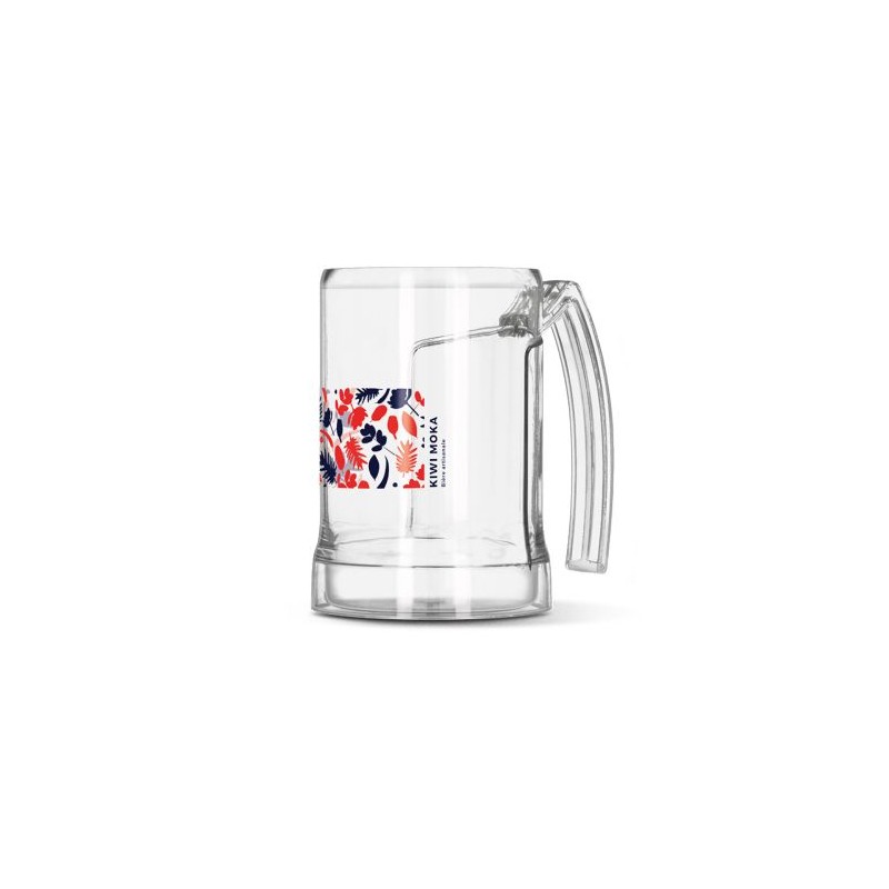 Mug Chope de Bière Plastique Incassable - 50 cl Personnalisé