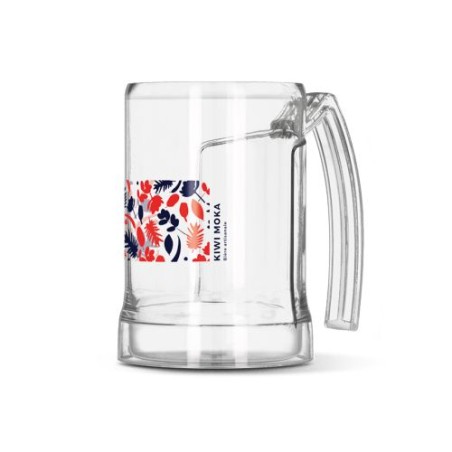 Mug Chope de Bière Plastique Incassable - 50 cl Personnalisé