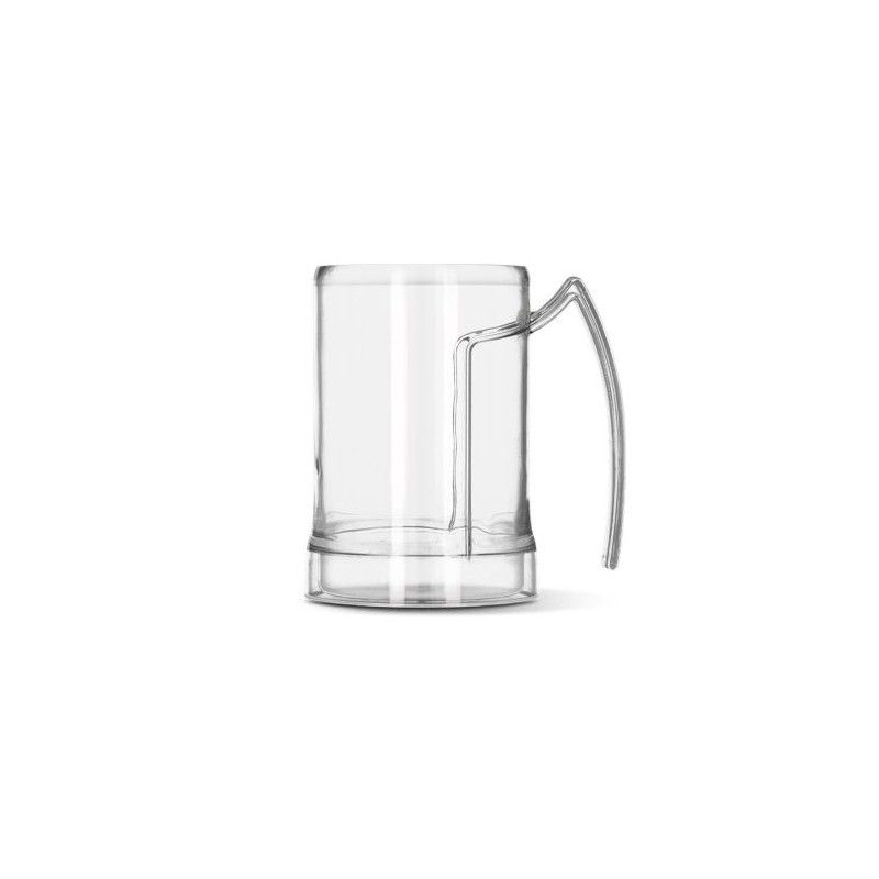 Mug Chope de Bière Plastique Incassable - 50 cl Personnalisé