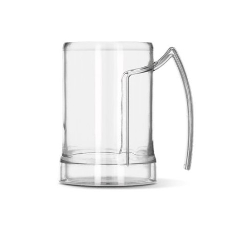 Mug Chope de Bière Plastique Incassable - 50 cl Personnalisé