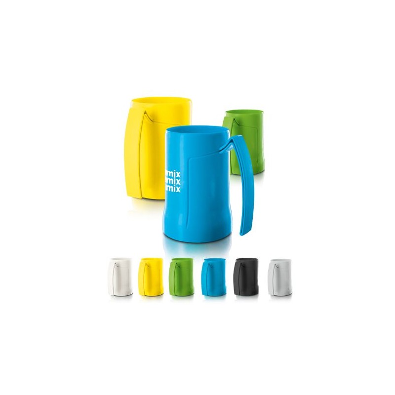 Mug Chope de Bière Plastique 50 cl RAS BORD Personnalisé