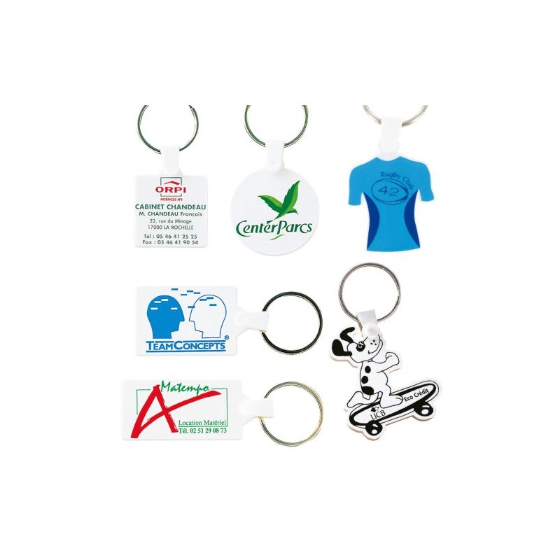 PORTE CLES FORME MAILLOT (anneau 25 mm)