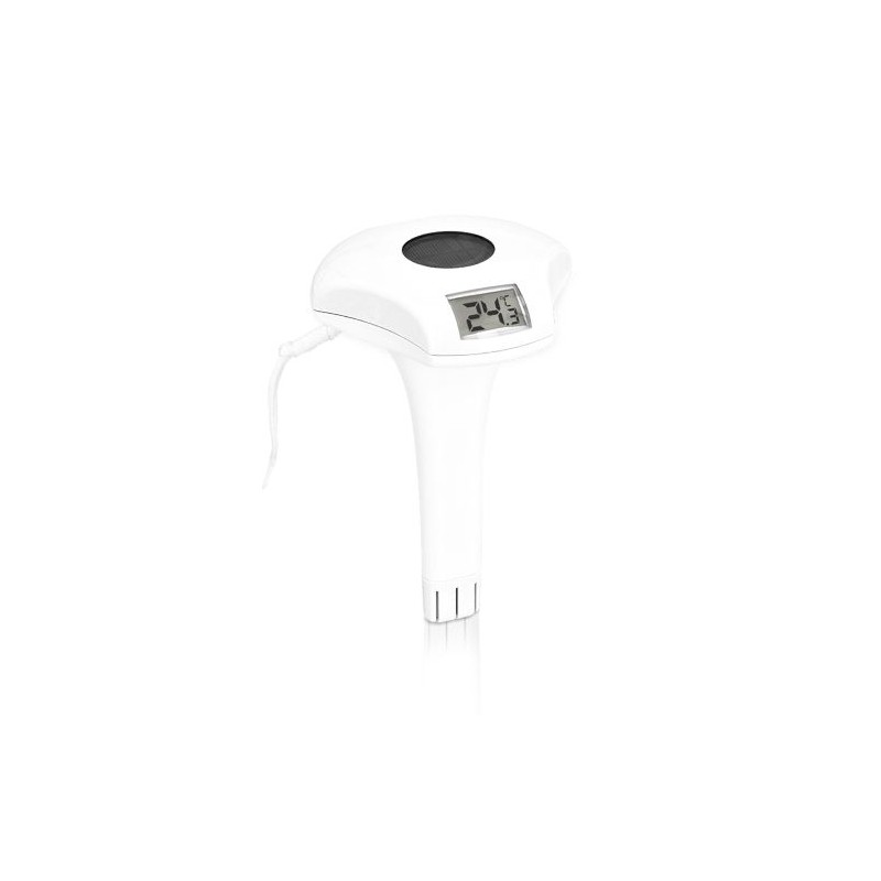 Thermomètre Éco-responsable à Recharge Solaire pour Piscine personnalisable avec votre logo