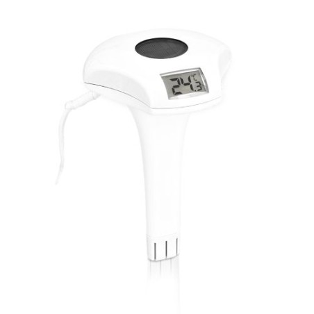 Thermomètre Éco-responsable à Recharge Solaire pour Piscine personnalisable avec votre logo