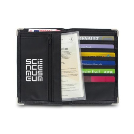 Porte-feuille avec étui certificat d'immatriculation