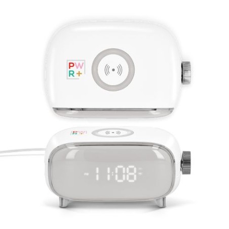 Réveil Induction Éco-responsable 10W - Chargeur Pratique Personnalisé Mousqueton Métal cadeau entreprise pas cher
