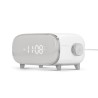 Réveil Induction Éco-responsable 10W - Chargeur Pratique Personnalisé Mousqueton Métal marquage laser ultra précis