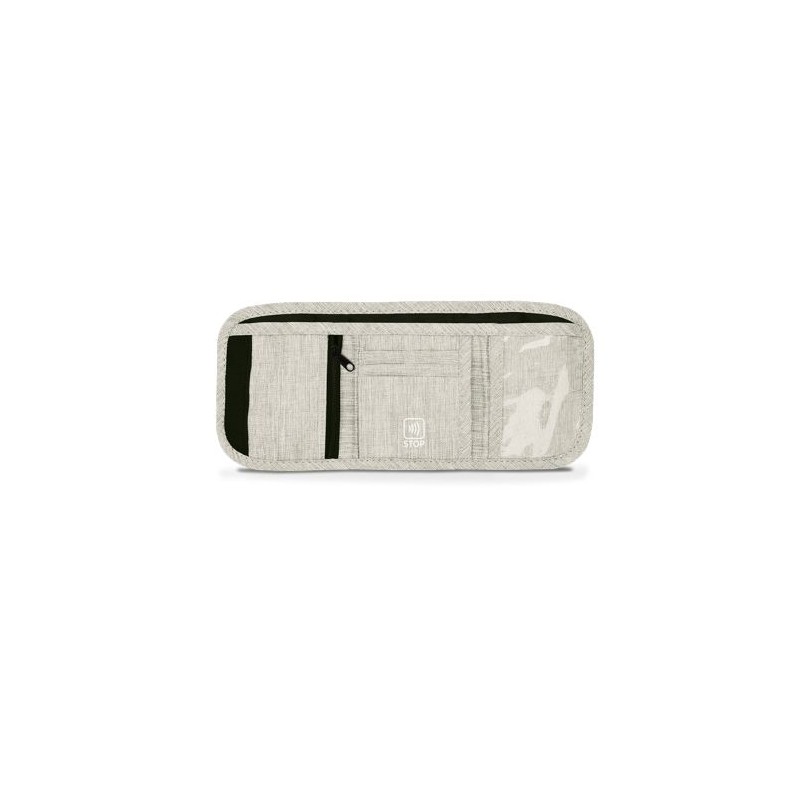 Porte-Monnaie de Voyage Sécurisé Personnalisé avec Compartiments pour Cartes et Billets objet promotionnel éco-responsable