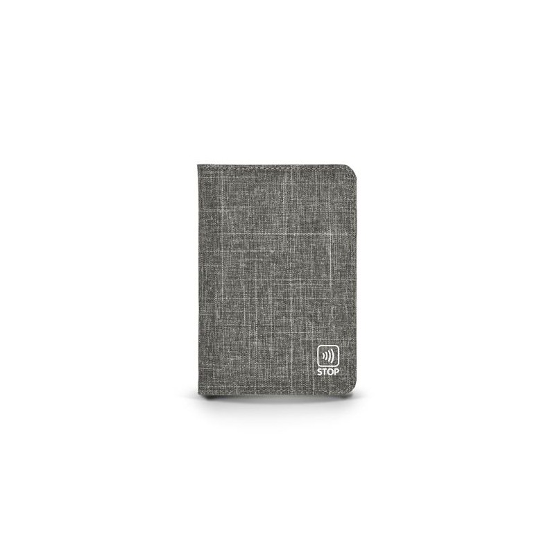 Porte Passeport, Carte Grise et Carte de Crédit Éco-responsable avec Stop RFID - Personnalisé personnalisable avec votre logo