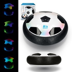Ballon de foot indoor écologique sur coussin d'air - Amusement Assuré !