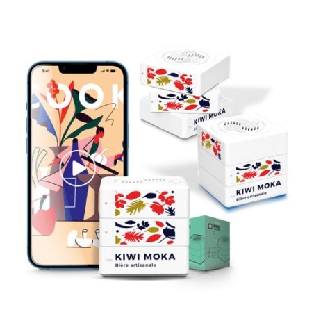 Enceinte Cube Haut-Parleur BT5.0 Sans Fil