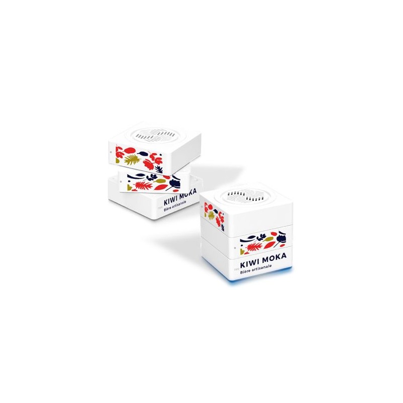 Enceinte sans fil personnalisée Cube BT5.0 - Cadeau d'entreprise idéal goodies publicitaire événementiel