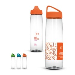 Gourde transparente  en Tritan de 83 cl - Personnalisée 2