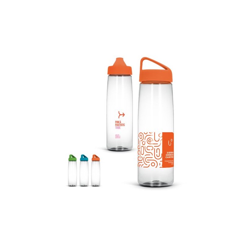 Gourde transparente  en Tritan de 83 cl - Personnalisée cadeau entreprise pas cher