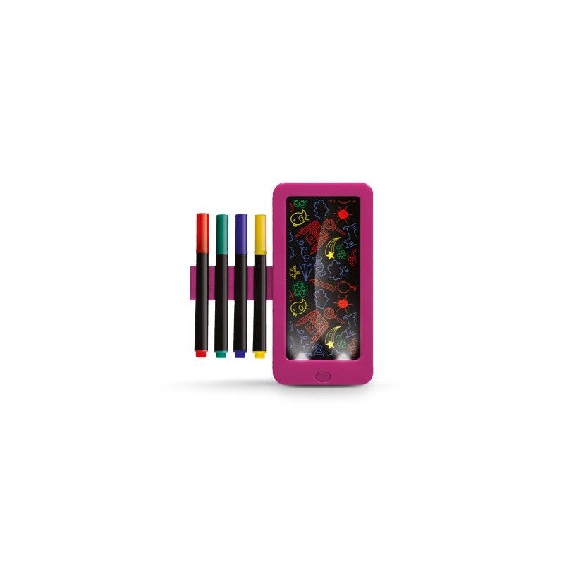 Ardoise Lumineuse Personnalisable Noire avec LED 14 x 13 cm livraison express 24h 48h