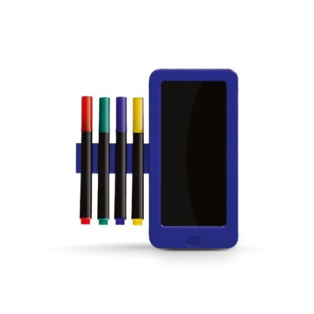 Ardoise Lumineuse Personnalisable Noire avec LED 14 x 13 cm goodies entreprise design