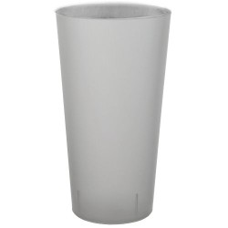 Gobelet Réutilisable Givré Personnalisé pour Événements Matières : plastique Couleurs : givré Contenance : 500 ml