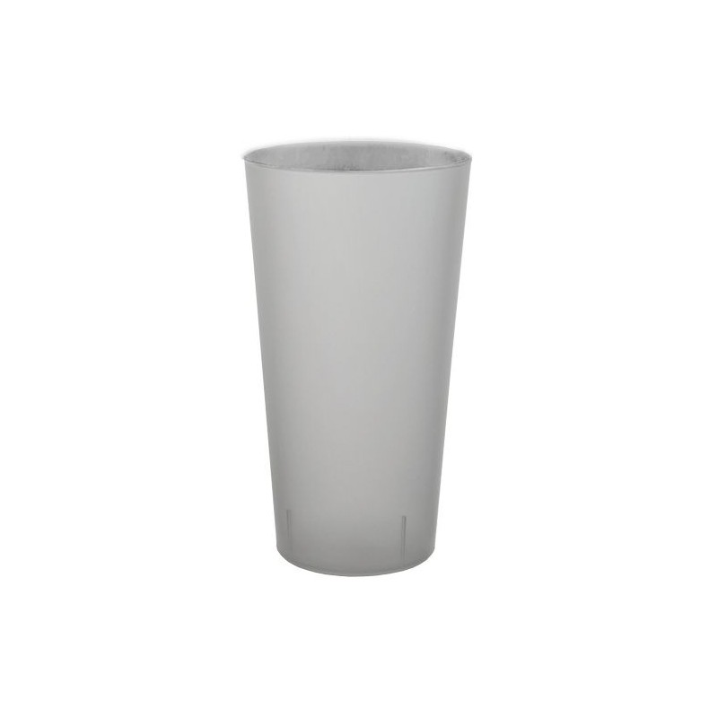 Gobelet Réutilisable Givré Personnalisé pour Événements Matières : plastique Couleurs : givré Contenance : 500 ml