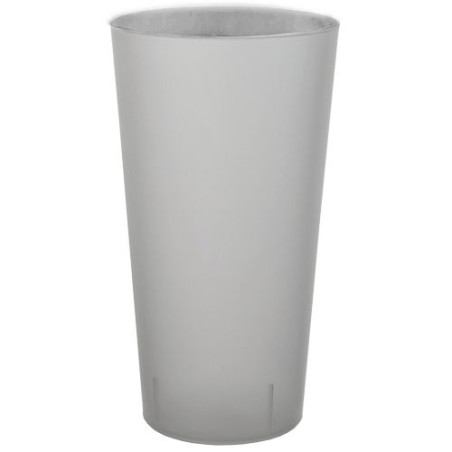 Gobelet Réutilisable Givré Personnalisé pour Événements Matières : plastique Couleurs : givré Contenance : 500 ml