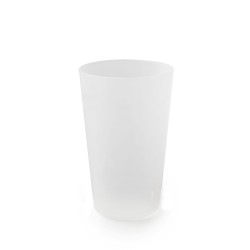 Gobelet Réutilisable Publicitaire ECO300 - Blanc Personnalisable Personnalisé 2