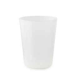 Objet publicitaire pas cher personnalisé Matières : plastique Couleurs : blanc Contenance : 1 L