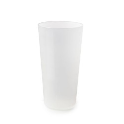 Gobelet réutilisable personnalisé orange ECO400