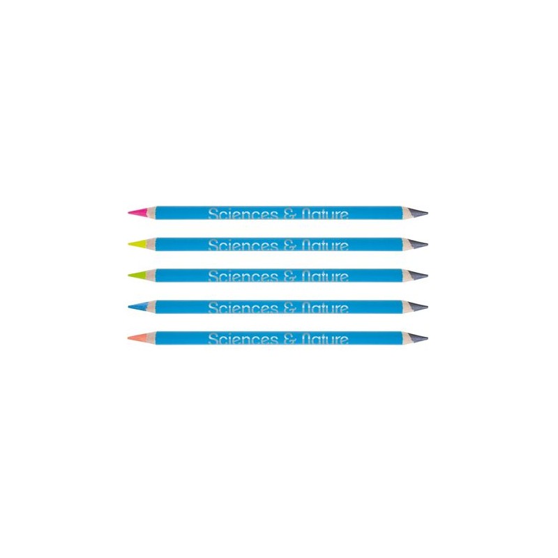 Surligneur Crayon BI-COUL 2 Pantone Fluo 17