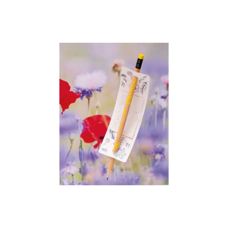 Messager Graines - Étiquette Publicitaire Écologique