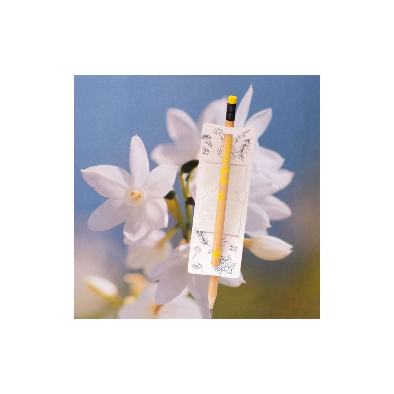 Messager Graines - Étiquette Publicitaire Écologique