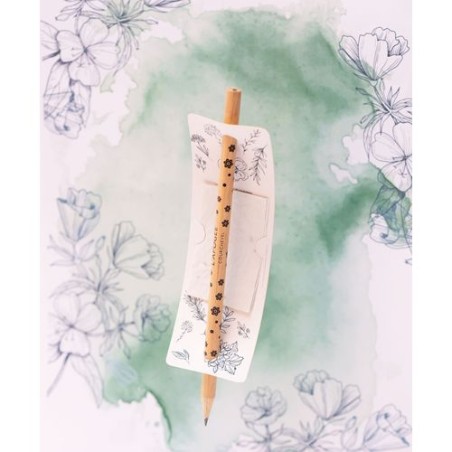 Messager Graines - Étiquette Publicitaire Écologique