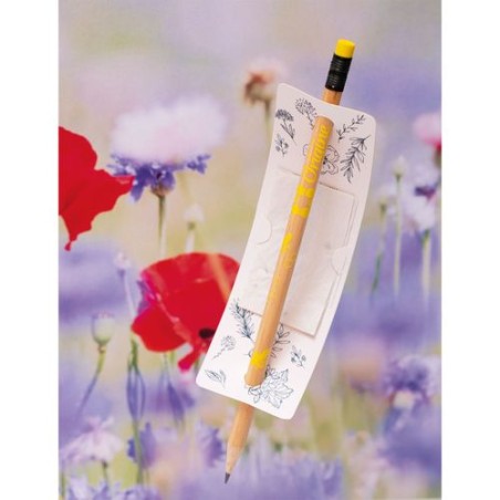 Messager Graines - Étiquette Publicitaire Écologique