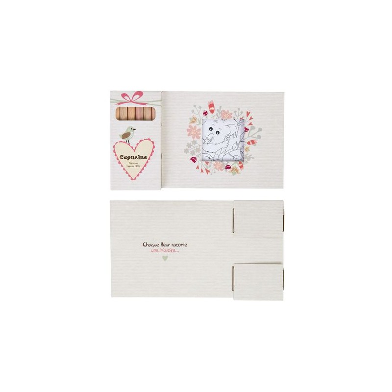 Kit de Colorage 6 Crayons Écolo