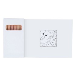 Kit Éco-responsable de Coloriage avec 6 Crayons - Objets Publicitaires 8,7 2