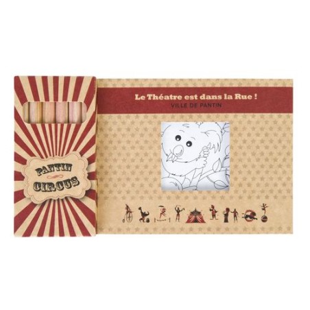 Kit Éco-responsable de Coloriage avec 6 Crayons - Objets Publicitaires 8,7 personnalisation rapide en France